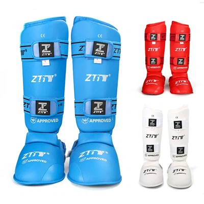 Karate Shin Guard with Instep Equipment