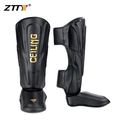 Black Gold Muay Thai Shin Guards